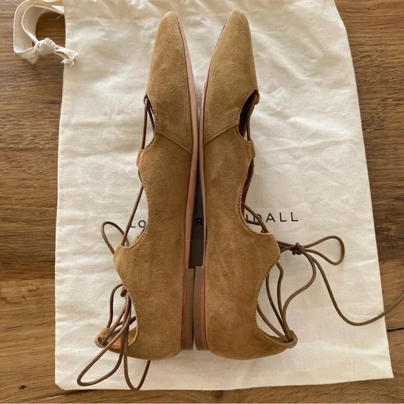 Loeffler Randall Ambra Sienna lace-up ballet flats - Picture 5 of 7